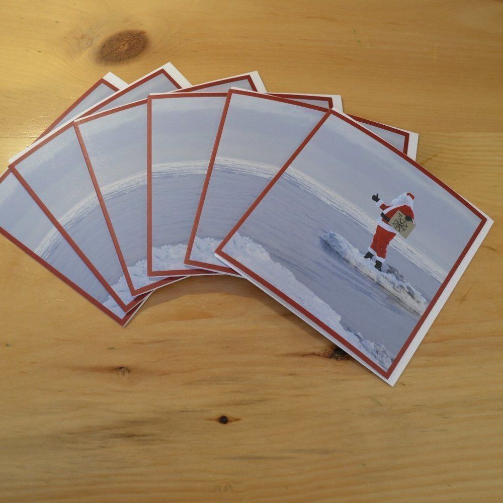 BLANK Christmas 6 cards bundle